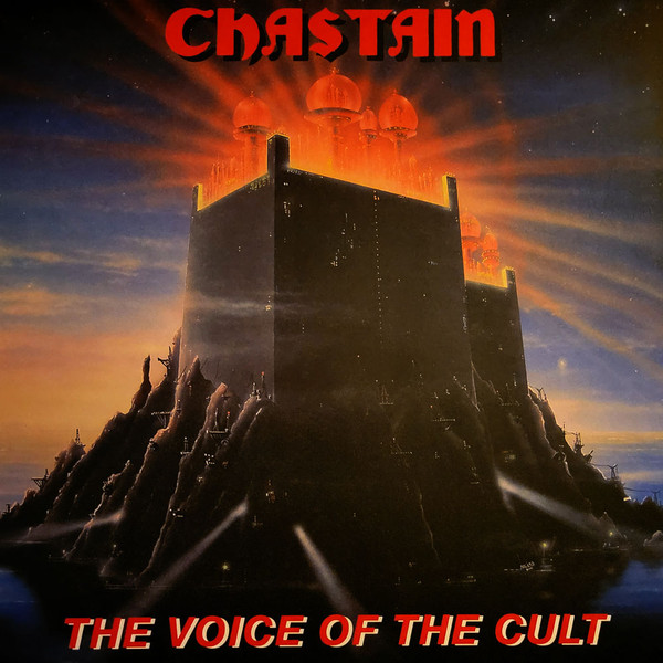 CHASTAIN The Voice of the Cult LP FLAMING BLUE (NEW-MINT)
