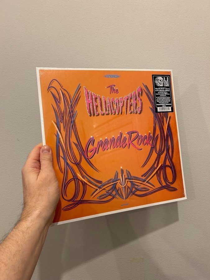 THE HELLACOPTERS Grande rock LP GATEFOLD TRANSPARENT MAGENTA (SE
