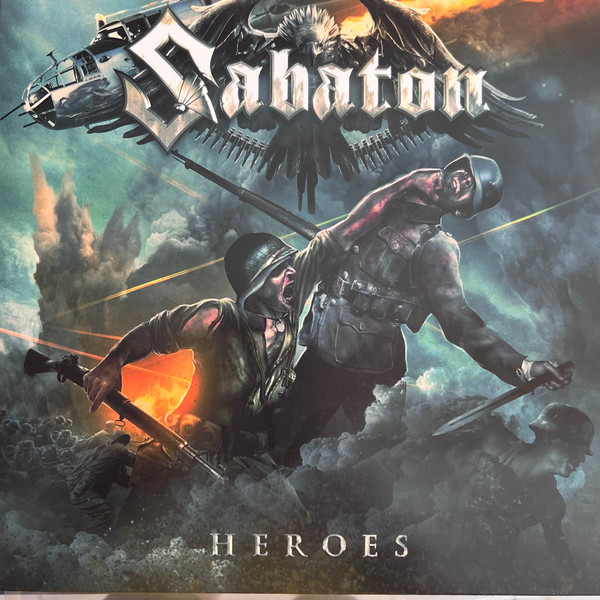 SABATON Heroes LP BLACK VINYL (SEALED) 180GR GATEFOLD