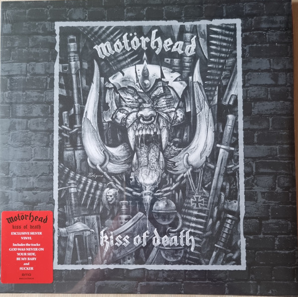 MOTORHEAD Kiss Of Death LP SILVER (SEALED)