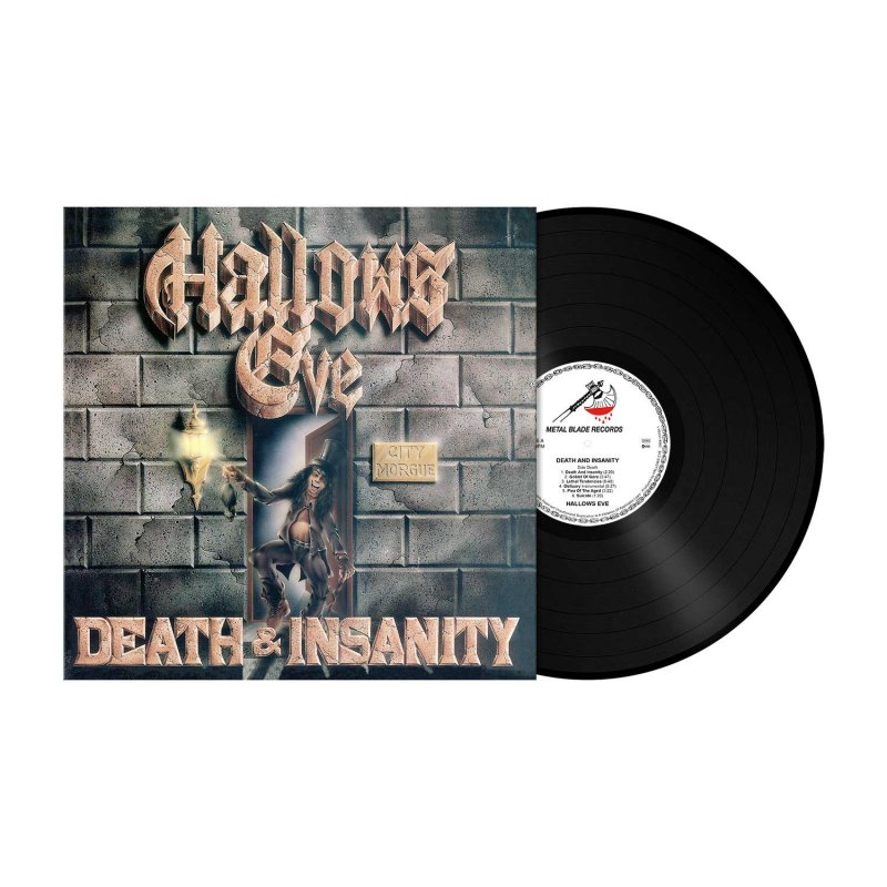 HALLOWS EVE Death and Insanity LP BLACK (SEALED)