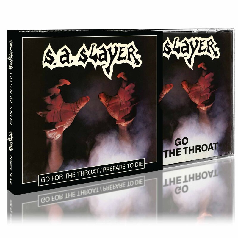 S.A. SLAYER Go for the Throat / Prepare to Die SLIPCASE CD (SEAL
