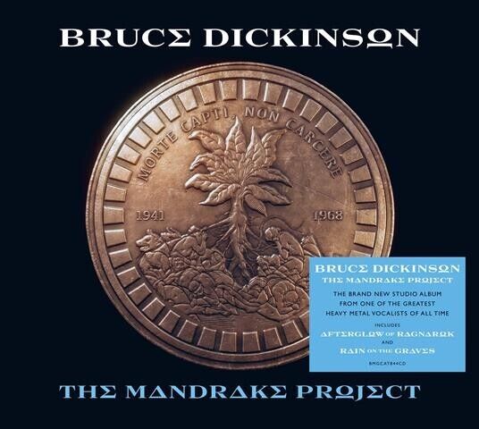 BRUCE DICKINSON The Mandrake Project DIGISLEEVE CD (SEALED)