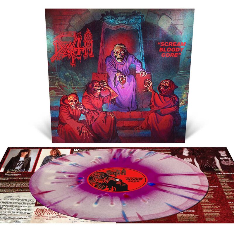 DEATH Scream Bloody Gore LP SPLATTER (NEW-MINT)