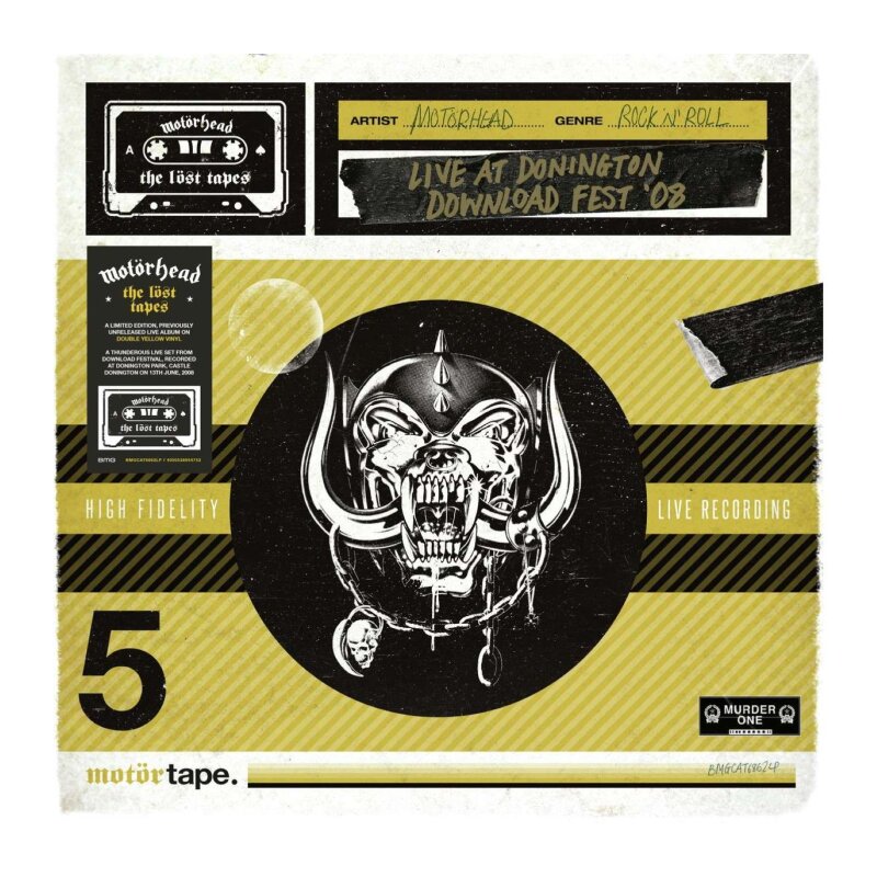 MOTORHEAD The Lost Tapes Vol. 5 (Live at Donnington 2008) D