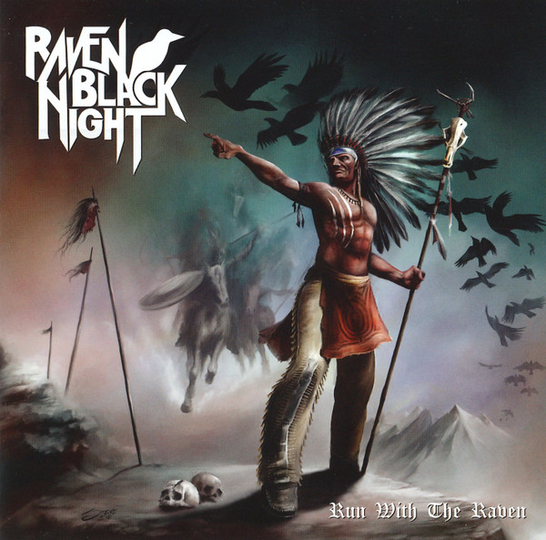 RAVEN BLACK NIGHT Run With The Raven LP (SEALED)