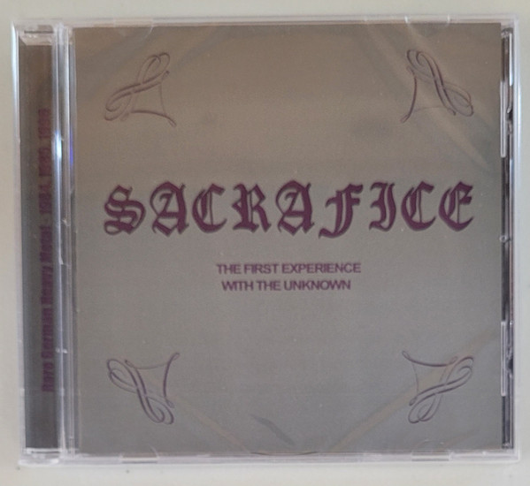 SACRAFICE The First Experience With The Unknown CD (SEALED)