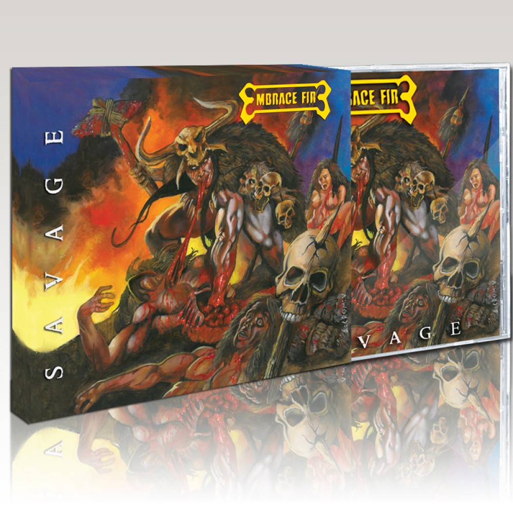 EMBRACE FIRE Savage SLIPCASE CD (SEALED)