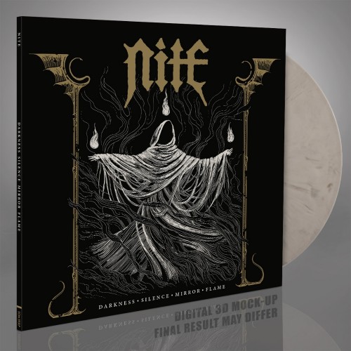 NITE Darkness Silence Mirror Flame LP MARBLED (NEW-MINT) LTD.200
