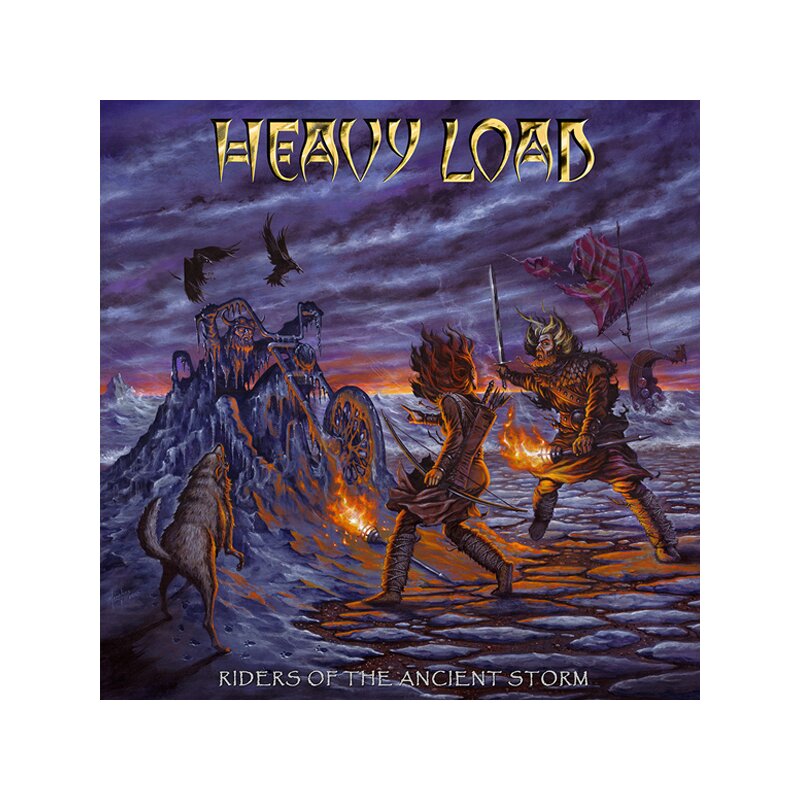 HEAVY LOAD Riders of the Ancient Storm CD JEWEL CASE (mint)