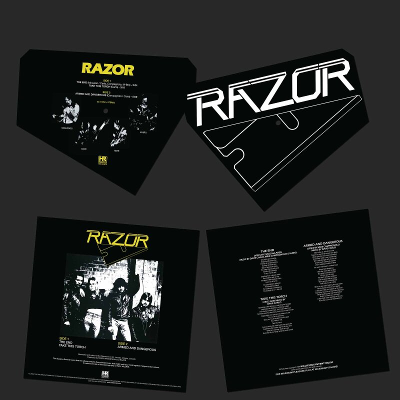 RAZOR Armed and Dangerous PICTURE SHAPE