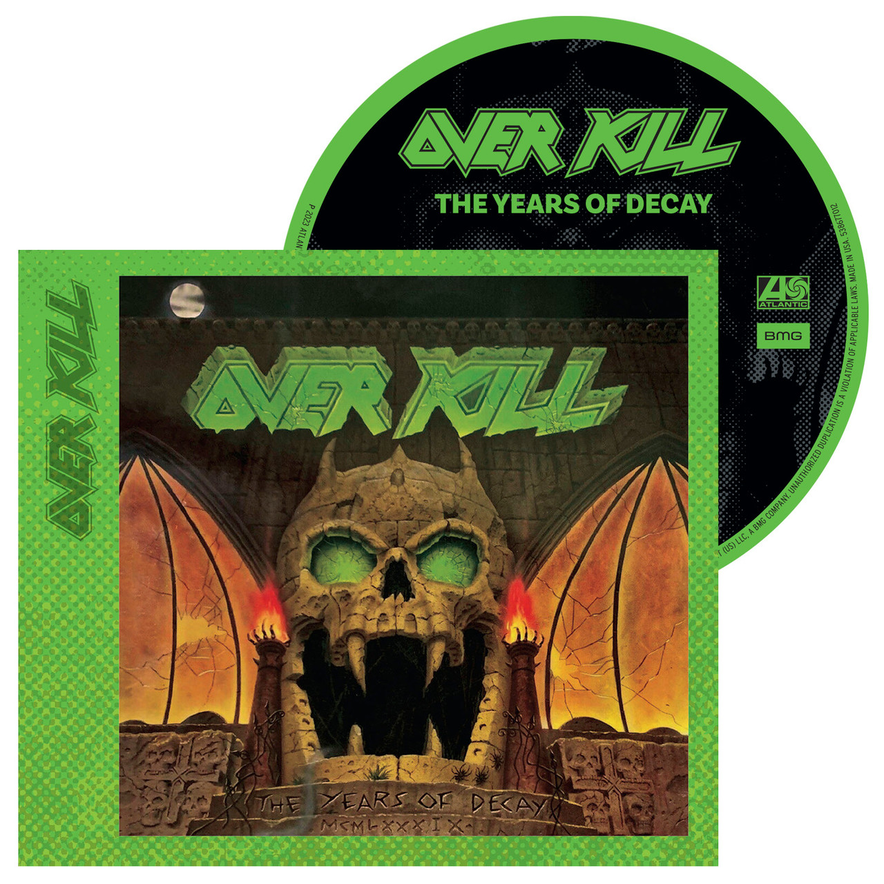 OVERKILL The years of decay DIGI CD (SEALED)