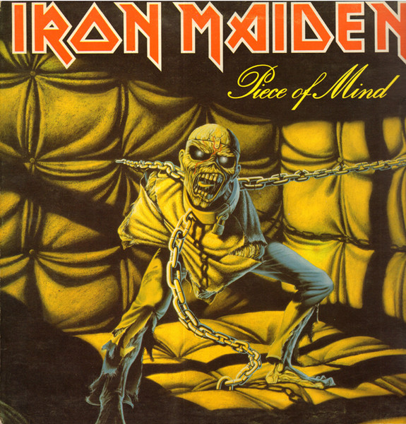 IRON MAIDEN Piece of mind LP GATEFOLD GREEK PRESS 1983 RARE
