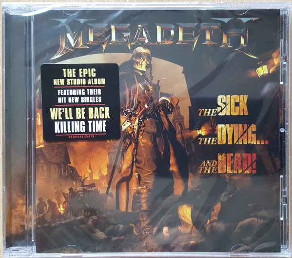MEGADETH The Sick, The Dying ... And the Dead! CD (SEALED)