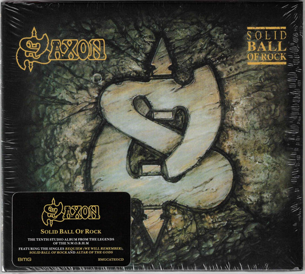SAXON Solid ball of rock DIGI CD (SEALED) 2023 EDITION