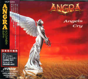 ANGRA Angel's cry CD JAPAN PRESS + OBI
