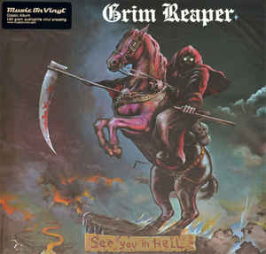 GRIM REAPER See you in hell LP (BLACK VINYL) MOV (SEALED)