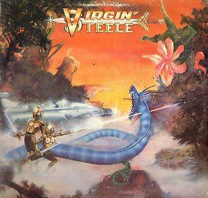 VIRGIN STEELE S/T LP ORG 1984 PRESS MONGOL HORDE RARE + ORG INSE