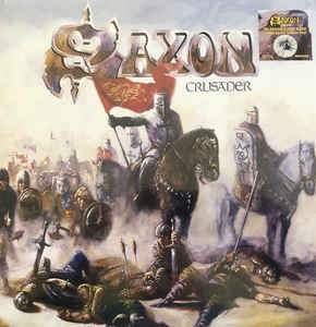 SAXON Crusader LP SPLATTER (SEALED)
