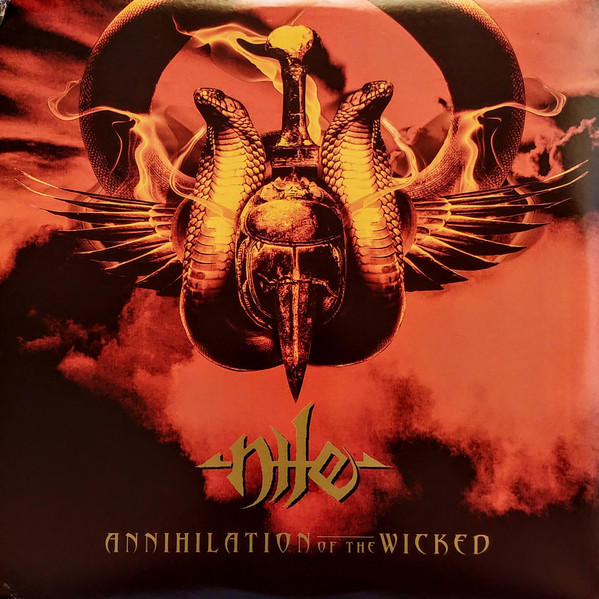 NILE Annihilation of the wicked DLP + POSTER FIRST PRESS ORG RAR