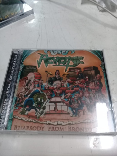 REVENGE Rhapsody from Brontoland CD (RARE 80's BRAZILIAN METAL)