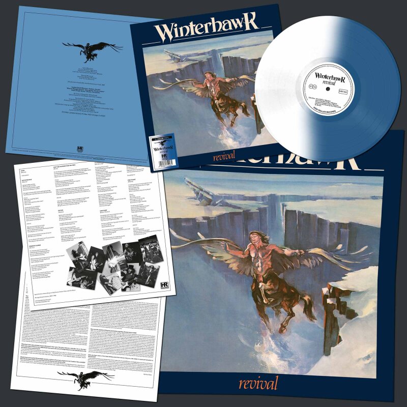 WINTERHAWK Revival LP BLUE JAY/ WHITE BI-COLOR (SEALED)