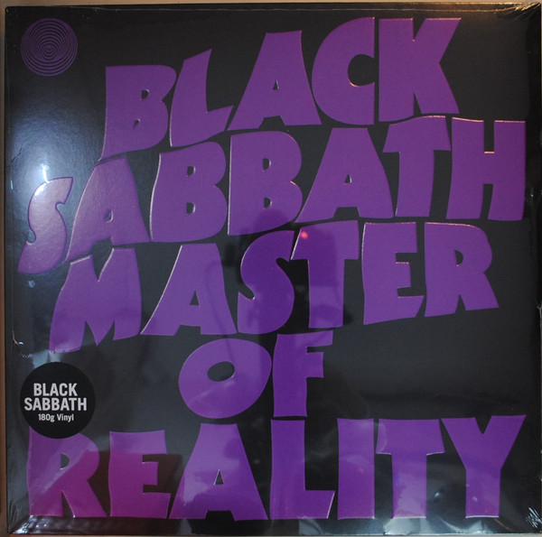 BLACK SABBATH Master Of Reality LP  (SEALED) 180GR EMBOSSED COVE