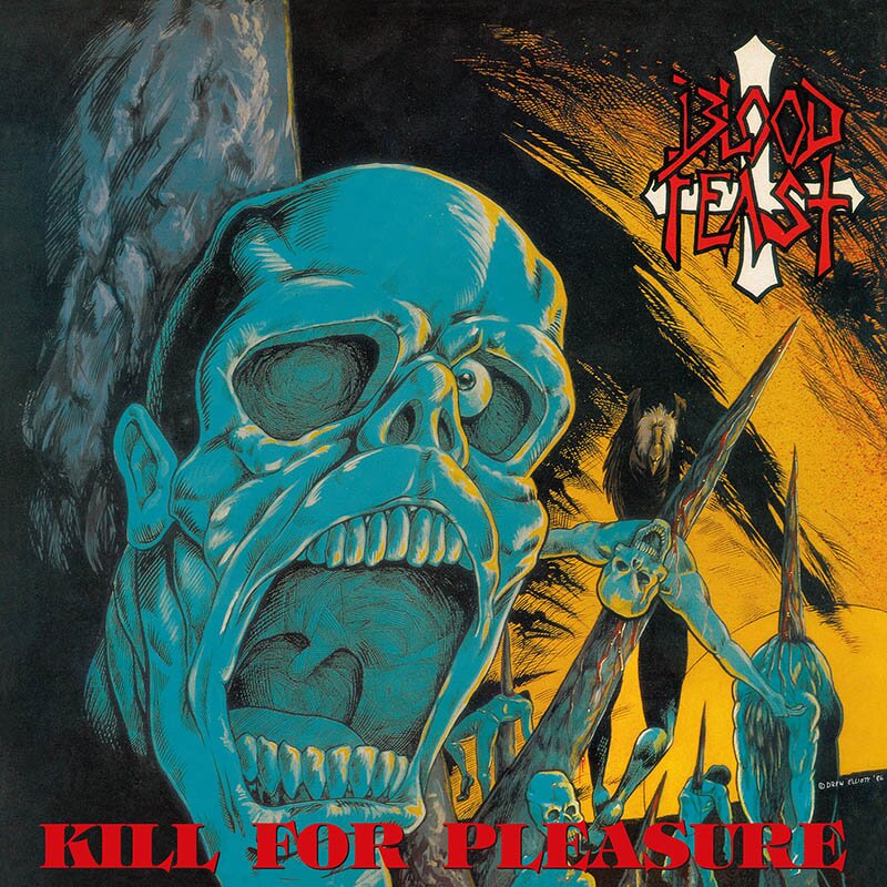 BLOOD FEAST Kill for Pleasure LP BLACK (SEALED)