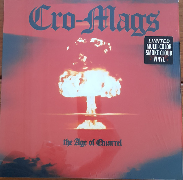 CRO-MAGS The Age of Quarrel LP SMOKE CLOUD (SEALED)