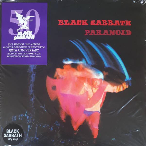 BLACK SABBATH Paranoid LP GATEFOLD (SEALED) 50TH ANNIVERSARY