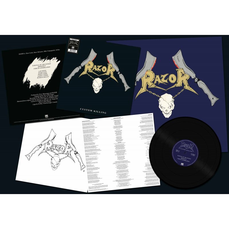 RAZOR Custom Killing LP BLACK (SEALED)