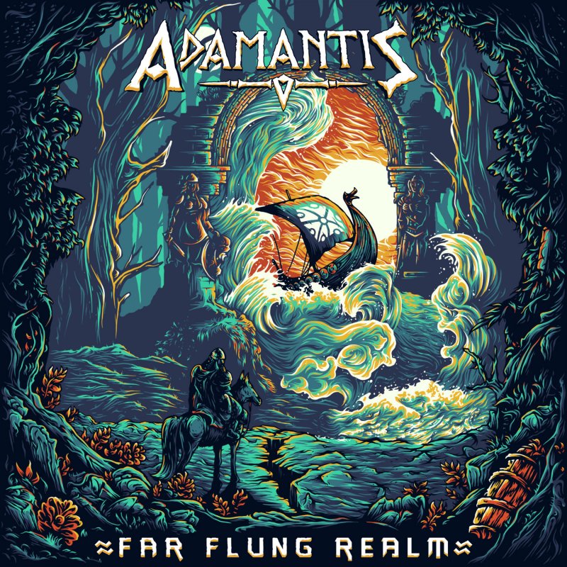 ADAMANTIS Far Flung Realm LP+7" BLACK (SEALED)