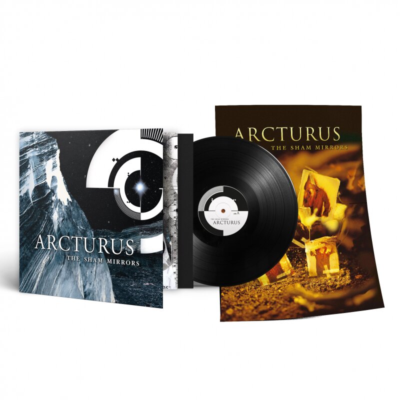 ARCTURUS The Sham Mirrors LP BLACK (NEW-MINT)