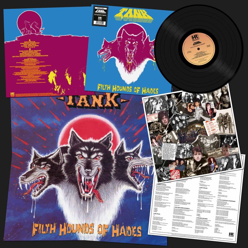 TANK Filth Hounds of Hades LP REGULAR 2023 BLACK (SEALED)