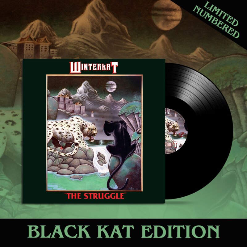 WINTERKAT The Struggle LP BLACK (NEW-MINT)