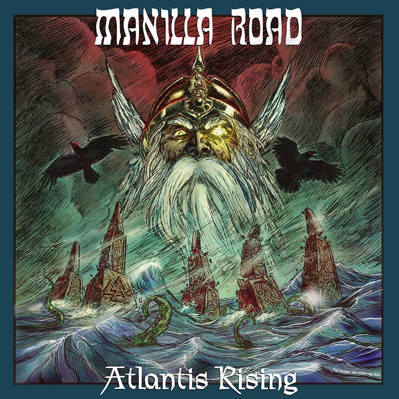MANILLA ROAD Atlantis Rising LP BLACK (SEALED)