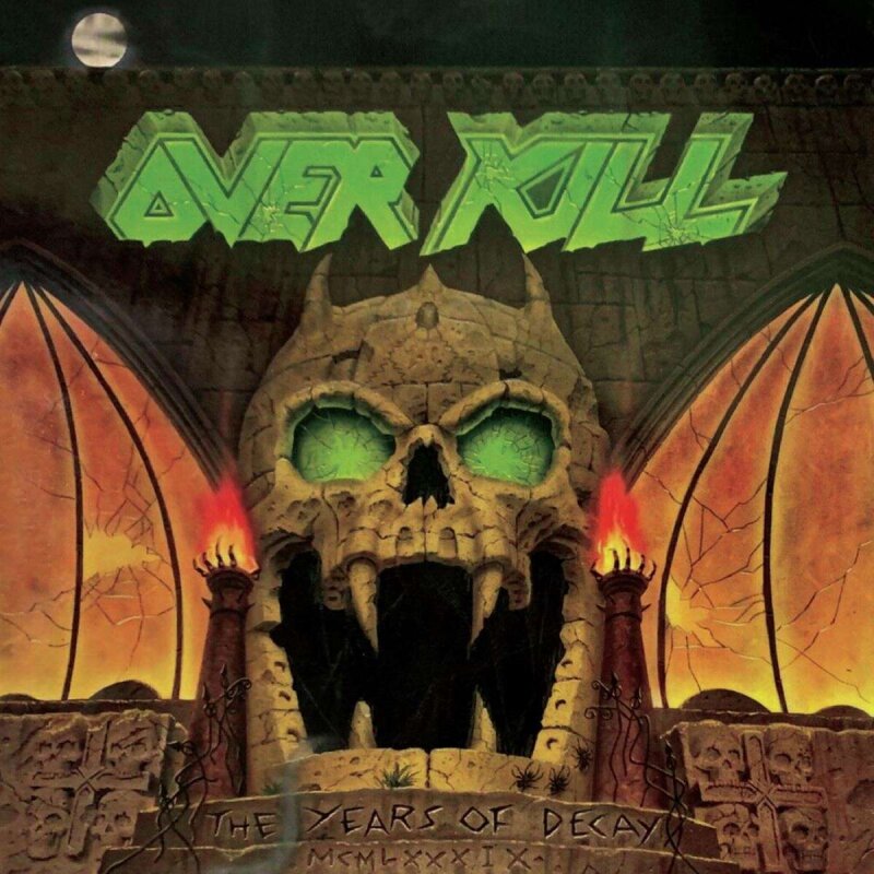 OVERKILL The Years of Decay LP MARBLED (SEALED)