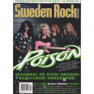 SWEDEN ROCK MAGAZINE #50 (MAR/APR 2008)