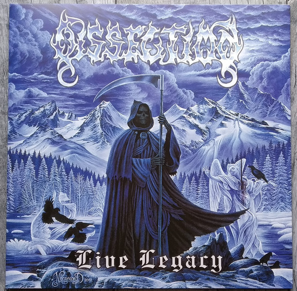 DISSECTION Live Legacy LP 2008 BLUE VINYL