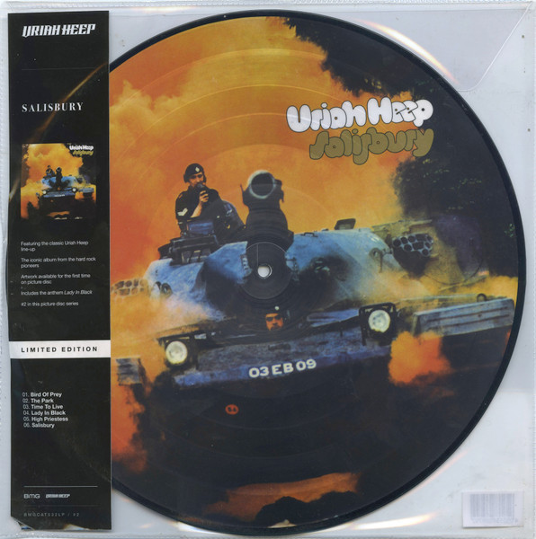 URIAH HEEP Salisbury PICTURE DISC LP (NEW) + OBI
