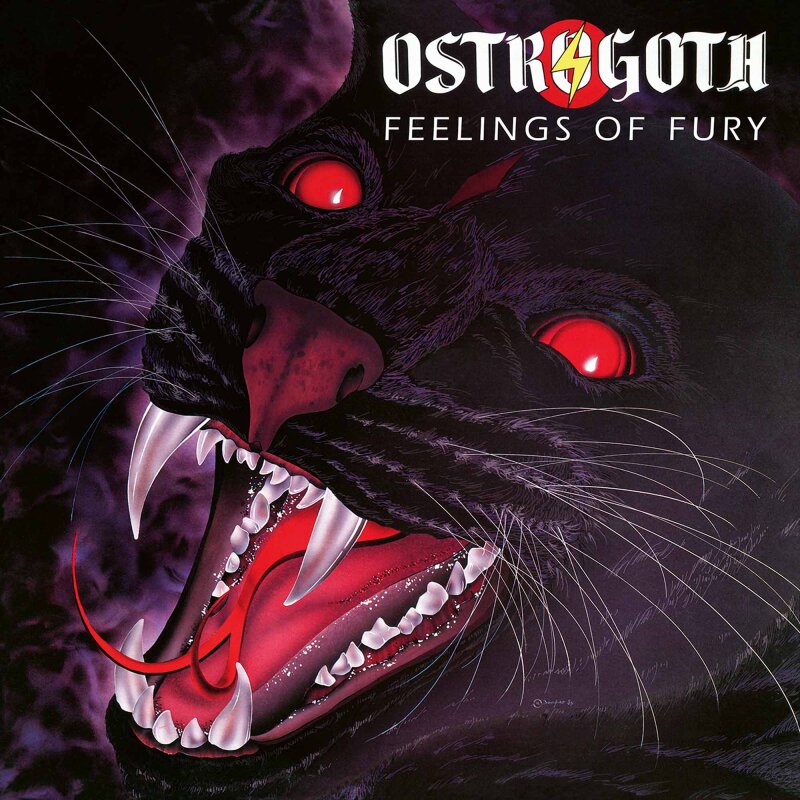 OSTROGOTH Feelings of Fury LP BLACK (SEALED)