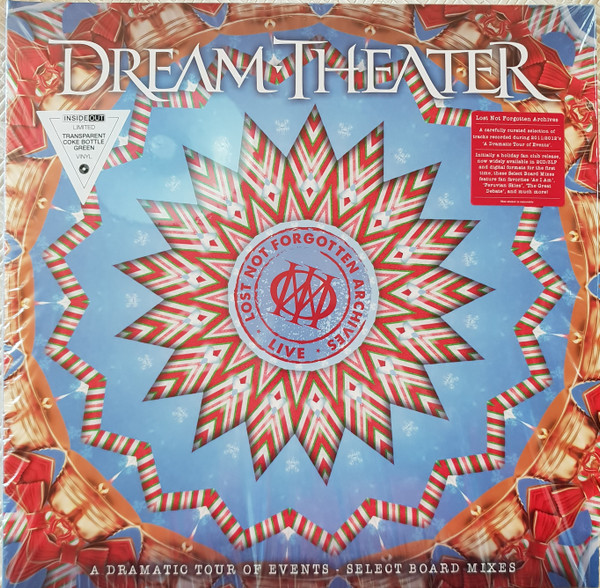 DREAM THEATER 3LP+2CD  LOST NOT FORGOTTEN ARCHIVES: A DRAMATIC T