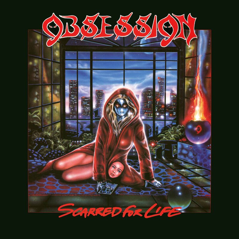 OBSESSION Scarred for Life LP BLACK (SEALED)