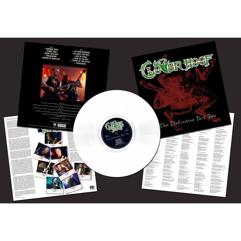 CLOVEN HOOF The Definitive Part Two LP WHITE (NEW-MINT)