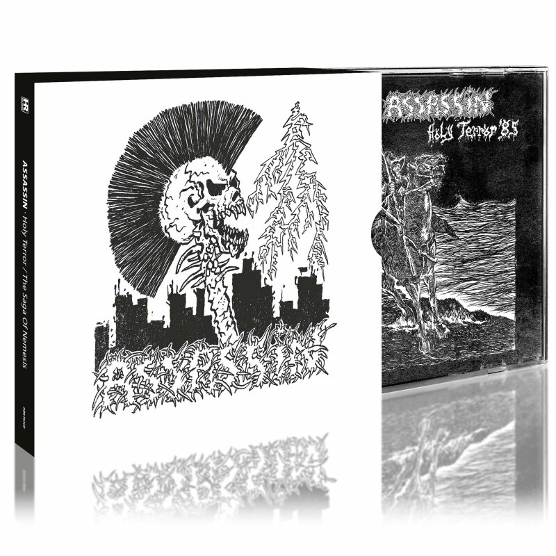 ASSASSIN Holy Terror / The Saga of Nemesis SLIPCASE CD (SEALED)