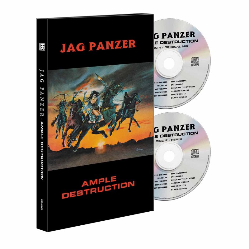 JAG PANZER Ample Destruction DCD DELUXE BOOK (SEALED)
