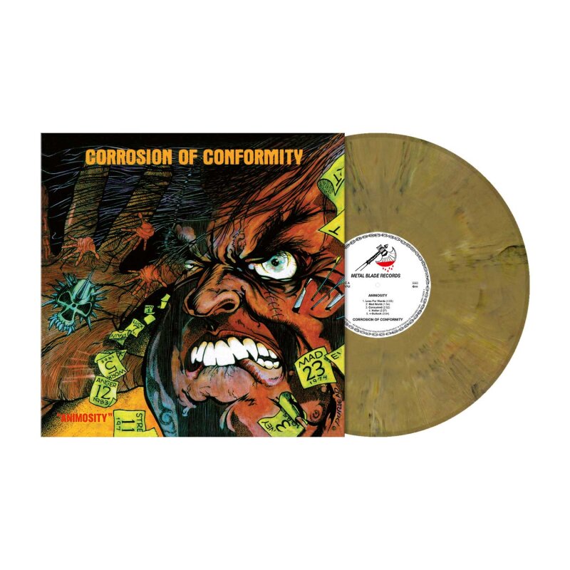 CORROSION OF CONFORMITY Animosity LP VIOLET BLUE MARBLED (SEALED