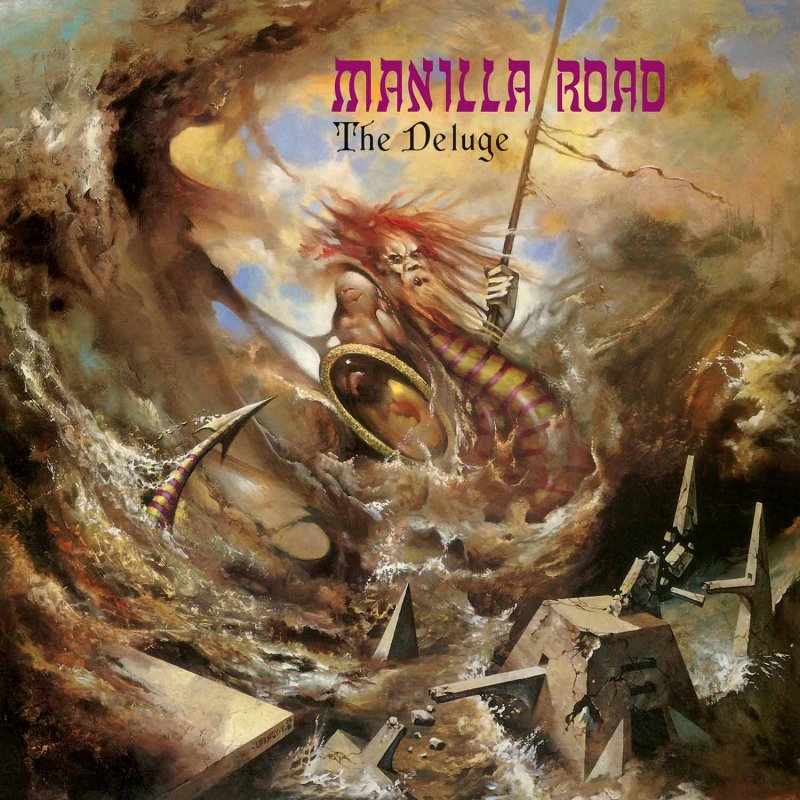 MANILLA ROAD The Deluge LP BLACK (SEALED)