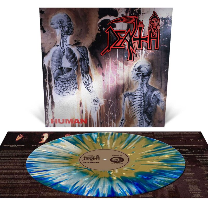 DEATH Human LP SPLATTER (NEW-MINT)