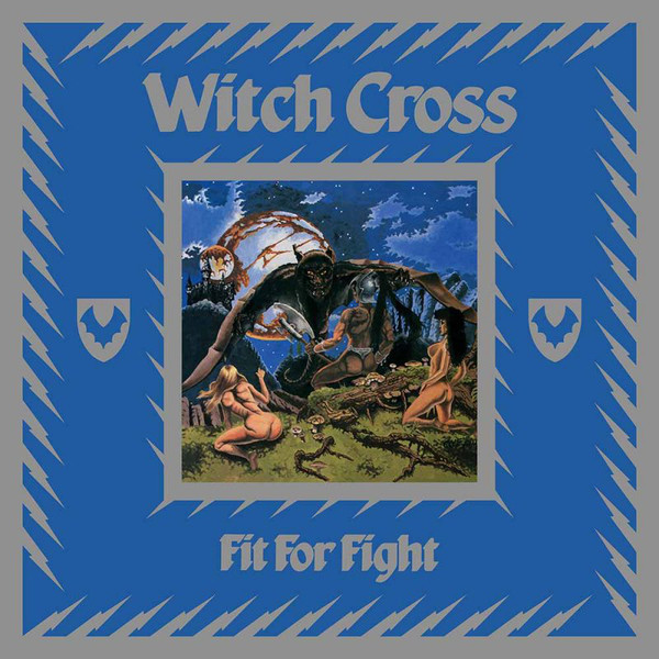 WITCH CROSS Fit for fight LP Blue with Silver Splatter (SEALED)